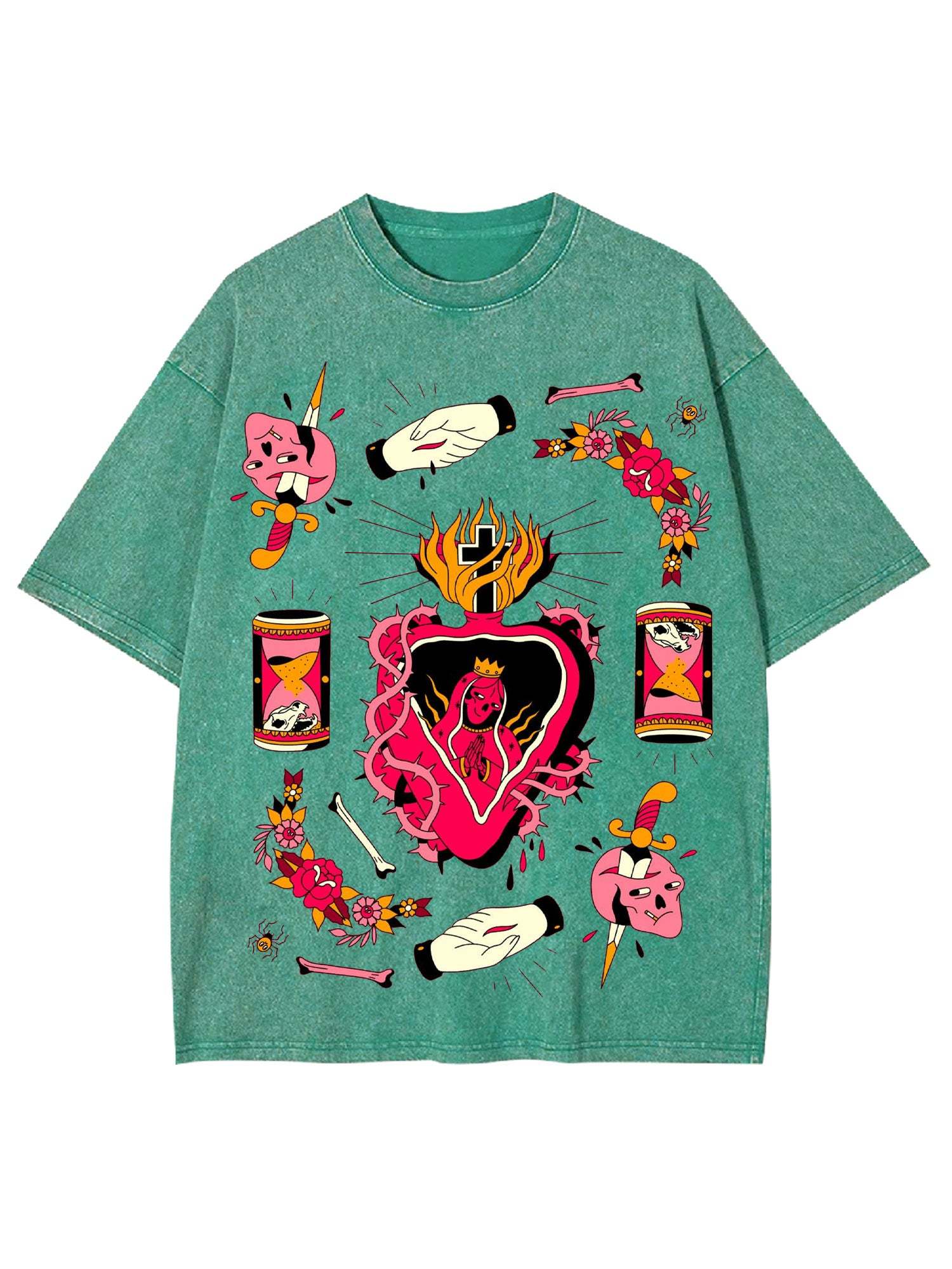 Heart Of Thorns Washed Tshirt