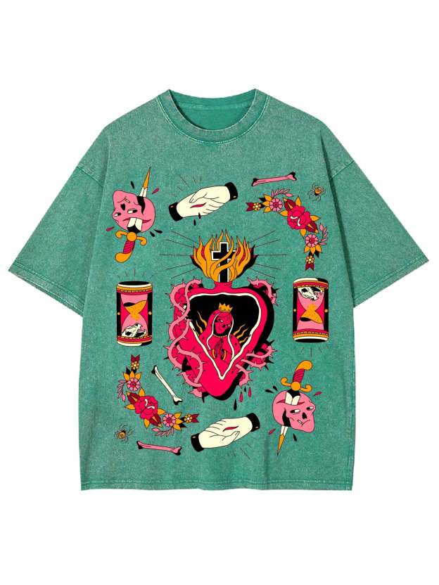 Heart Of Thorns Washed Tshirt