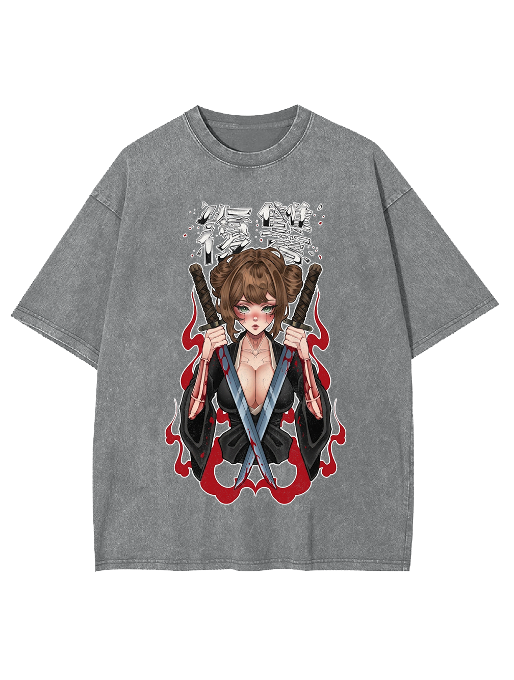 SAMURAI REVENGE WASHED TSHIRT
