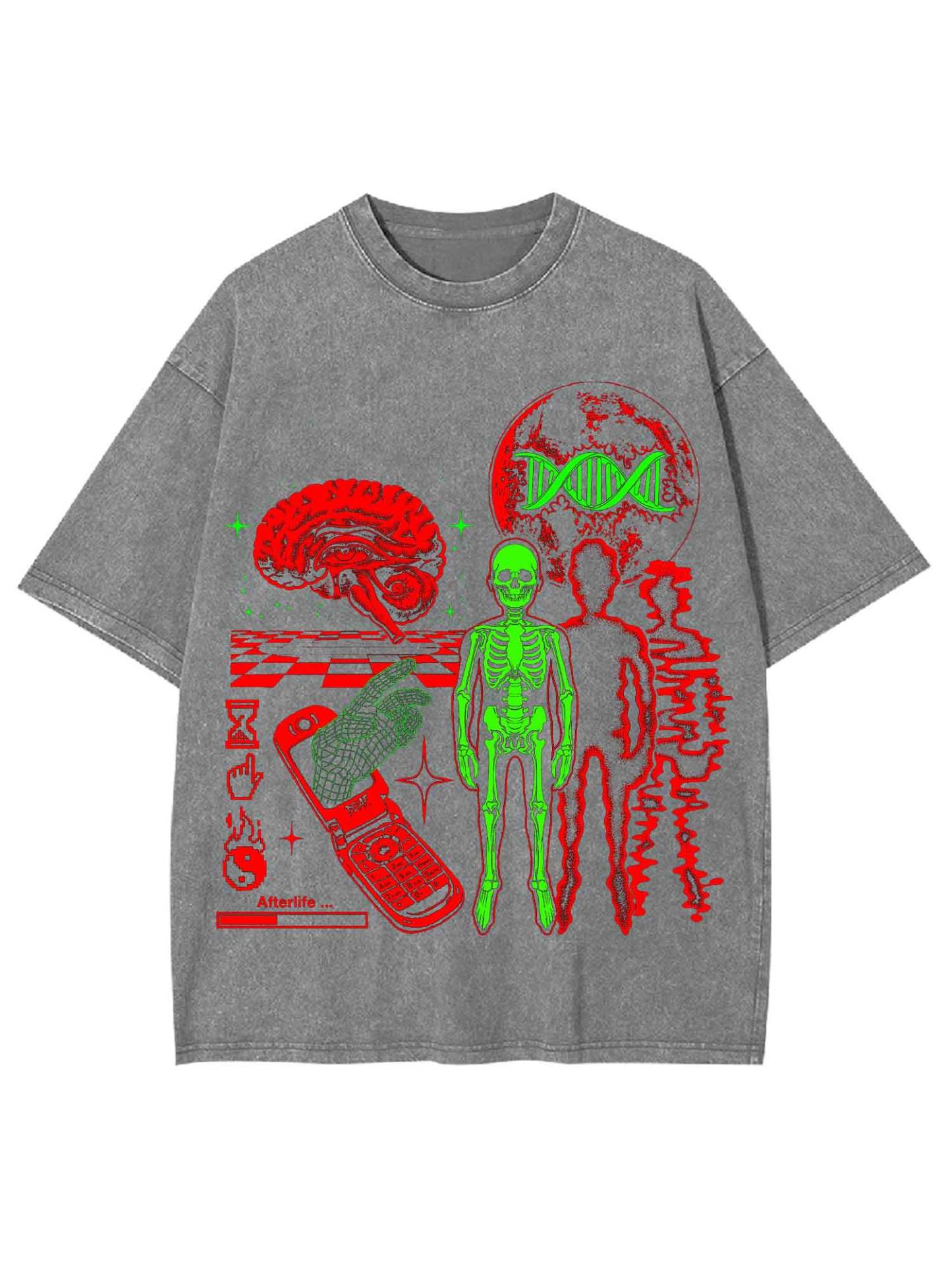 Digital Body Washed Tshirt