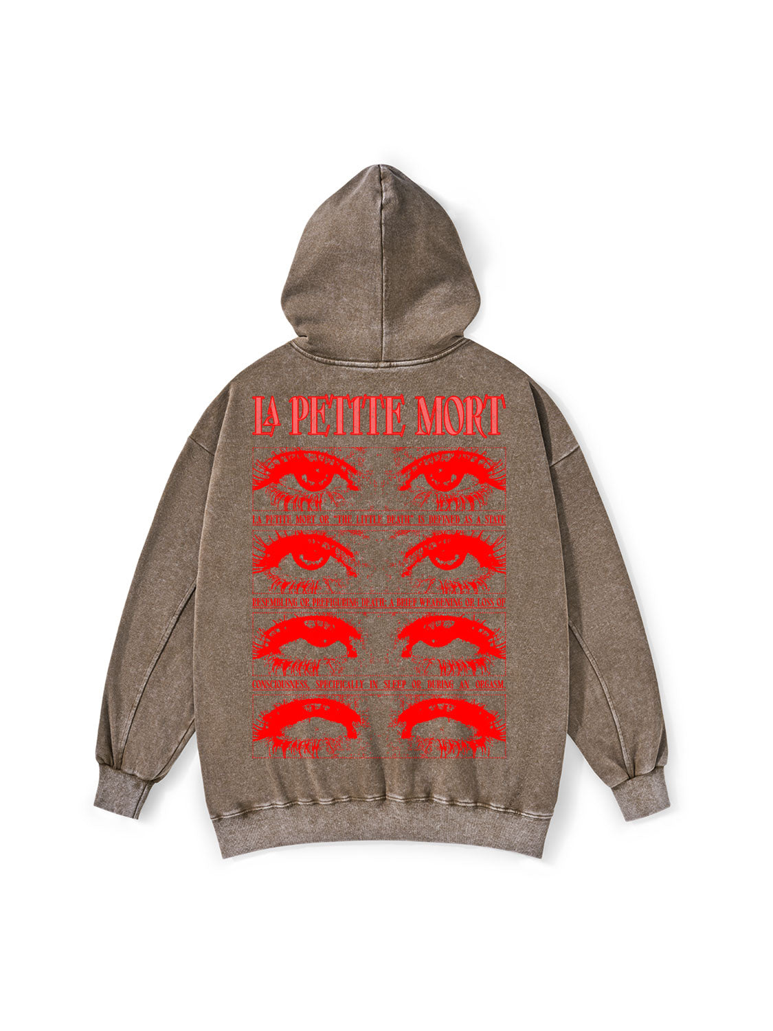 LA PETITE MORT WASHED HOODIE