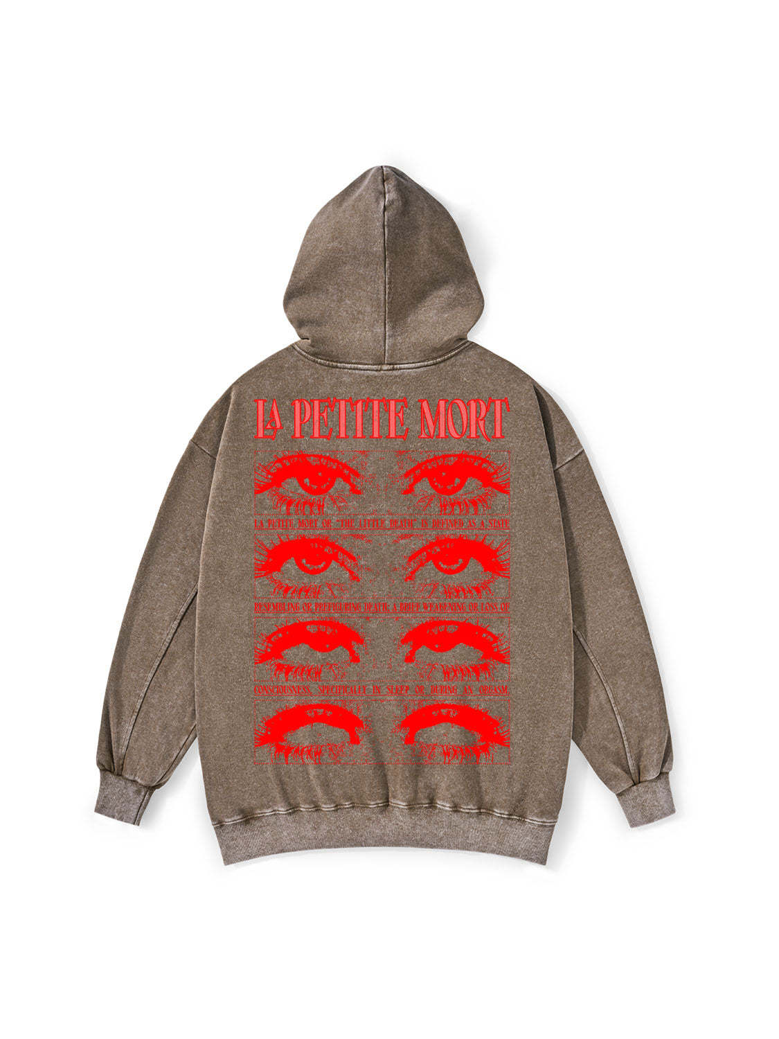 LA PETITE MORT WASHED HOODIE