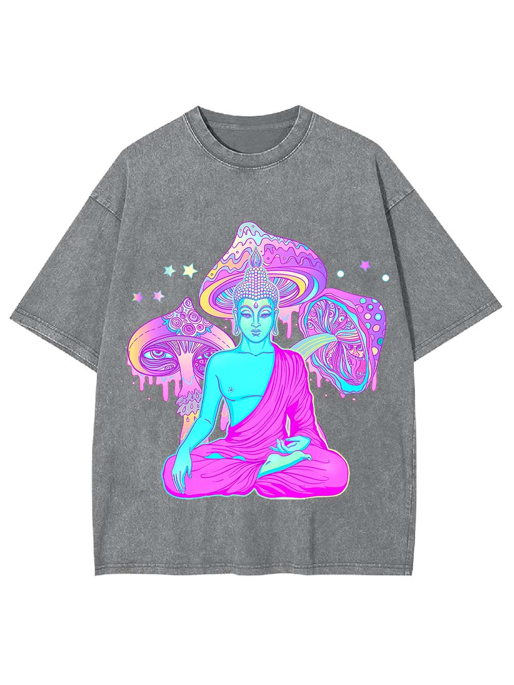 PSYCHEDELIC DEITY WASHED TSHIRT
