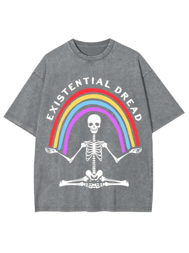 Existential Dread Washed Tshirt