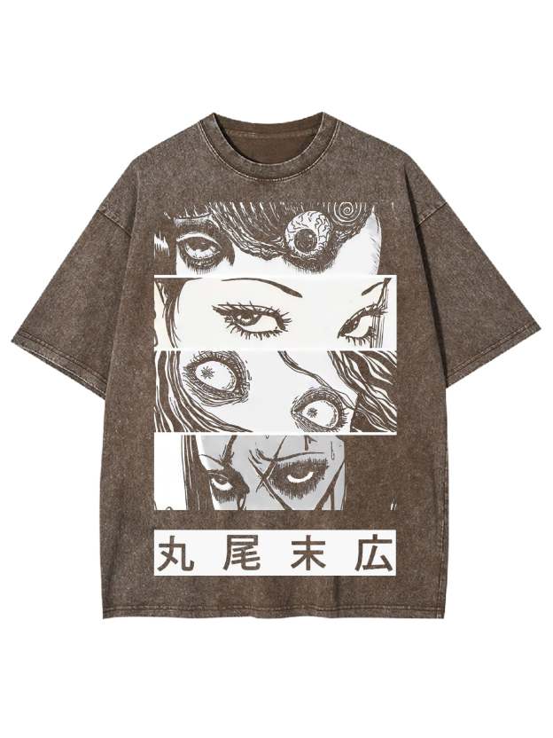 Eyes Of The Unknown Washed Tshirt