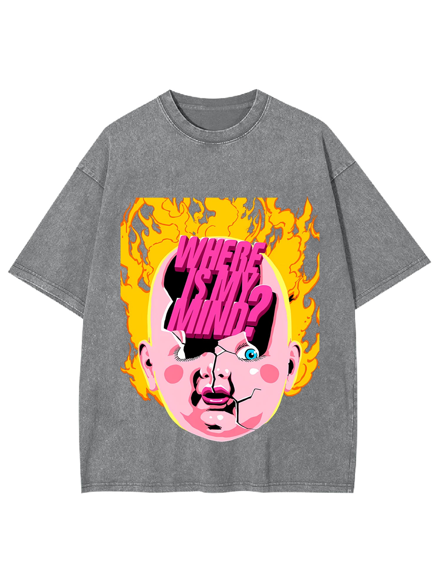 Where Is My Mind? Washed Tshirt