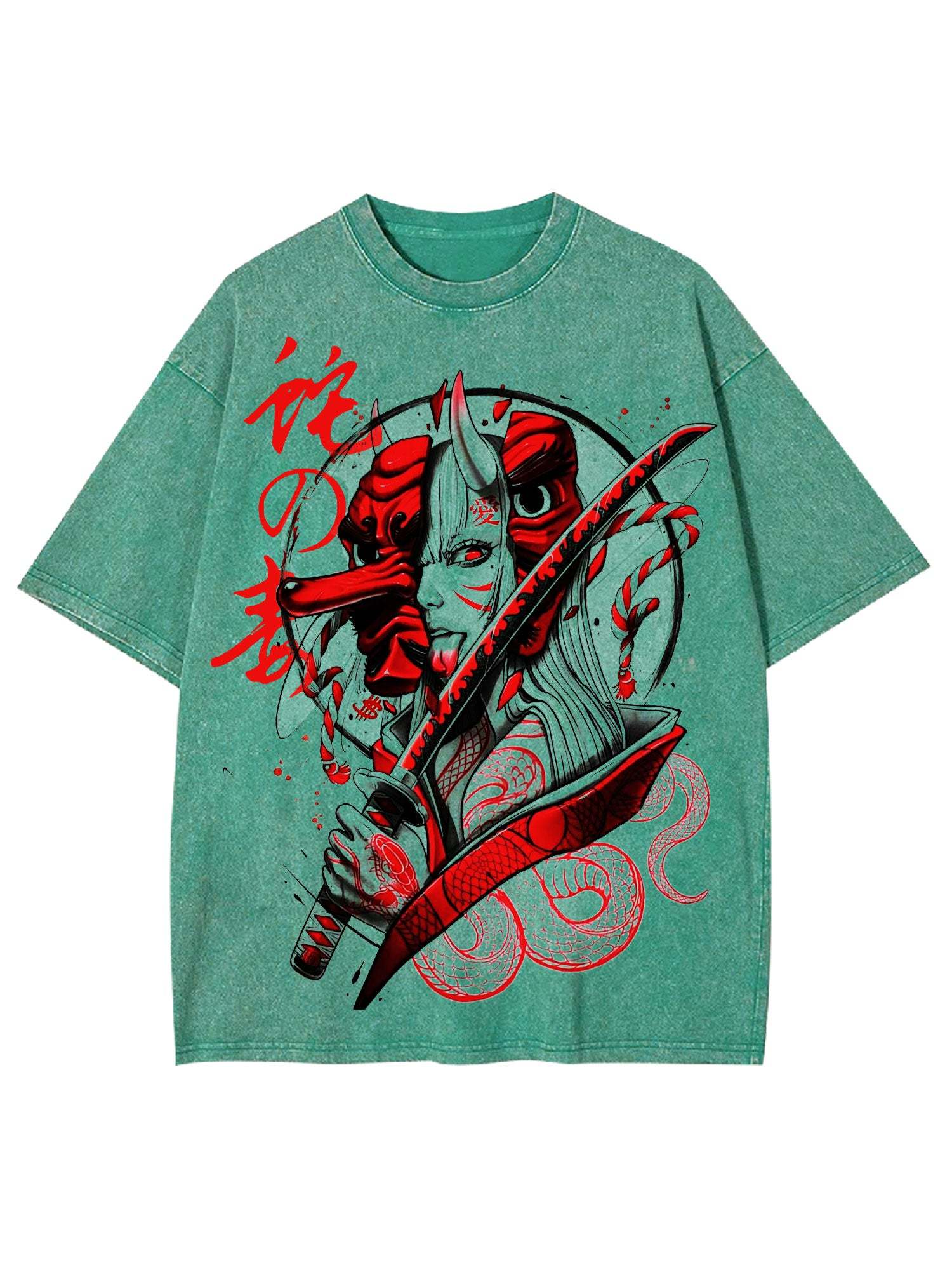 Snake Venom Washed Tshirt