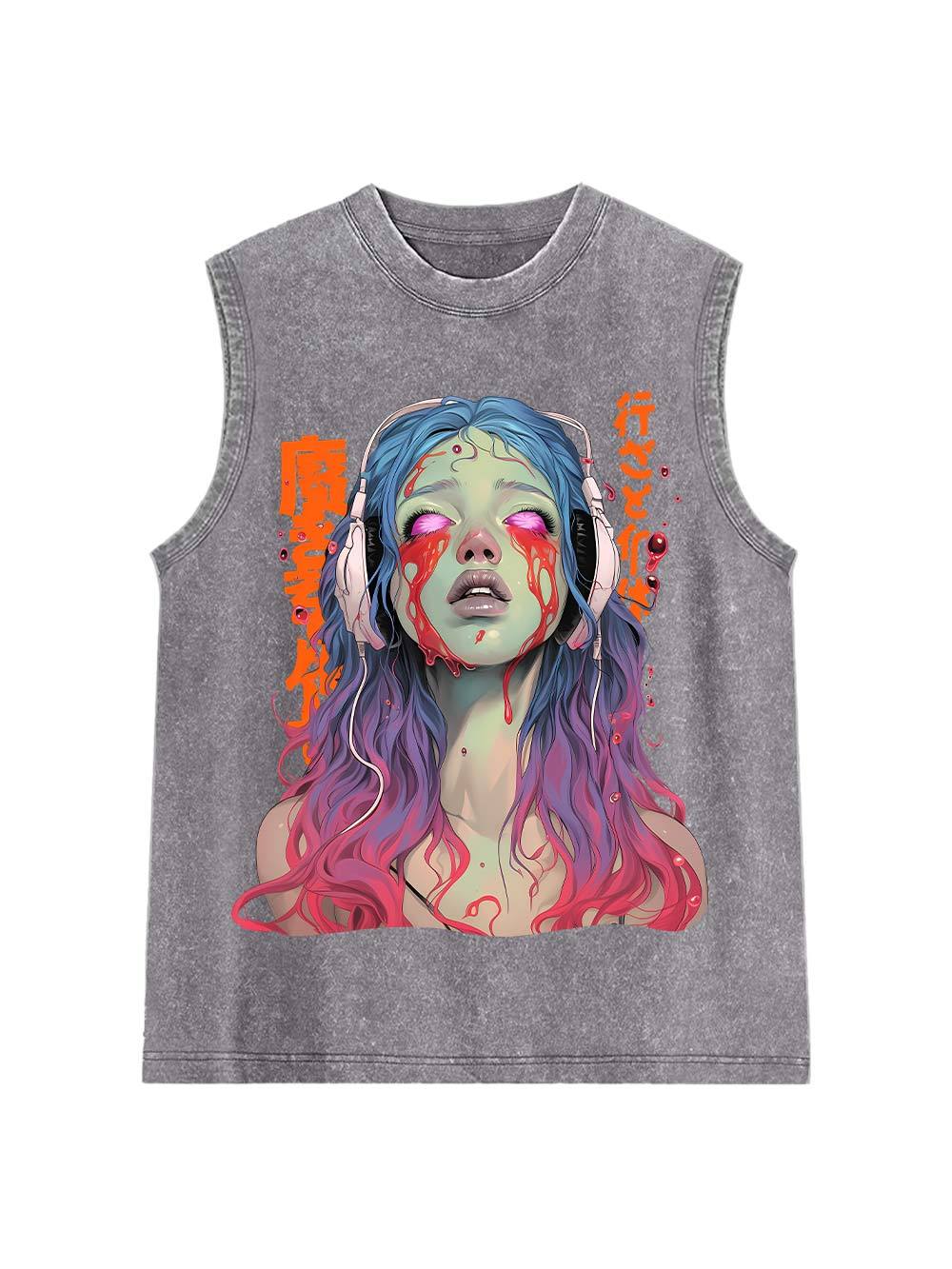 Ghost Song Washed Tank Top