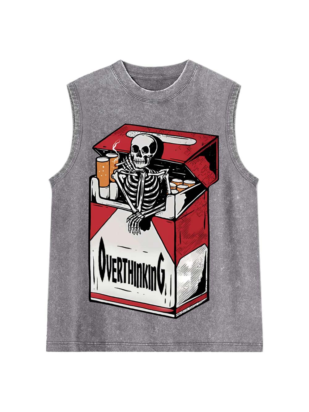 Overthinking Washed Tank Top