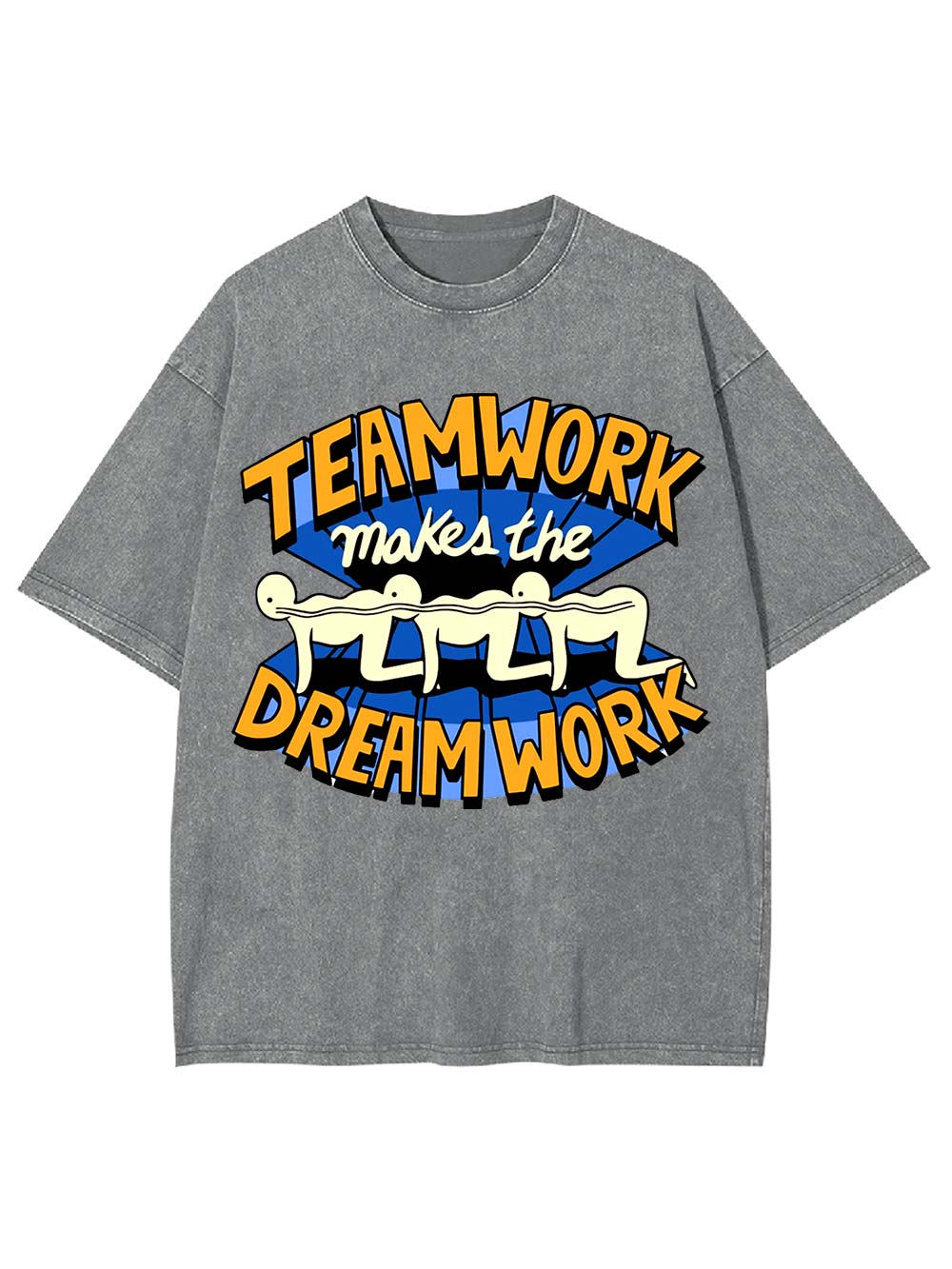 Teamwork Makes the Dream Work Washed Tshirt