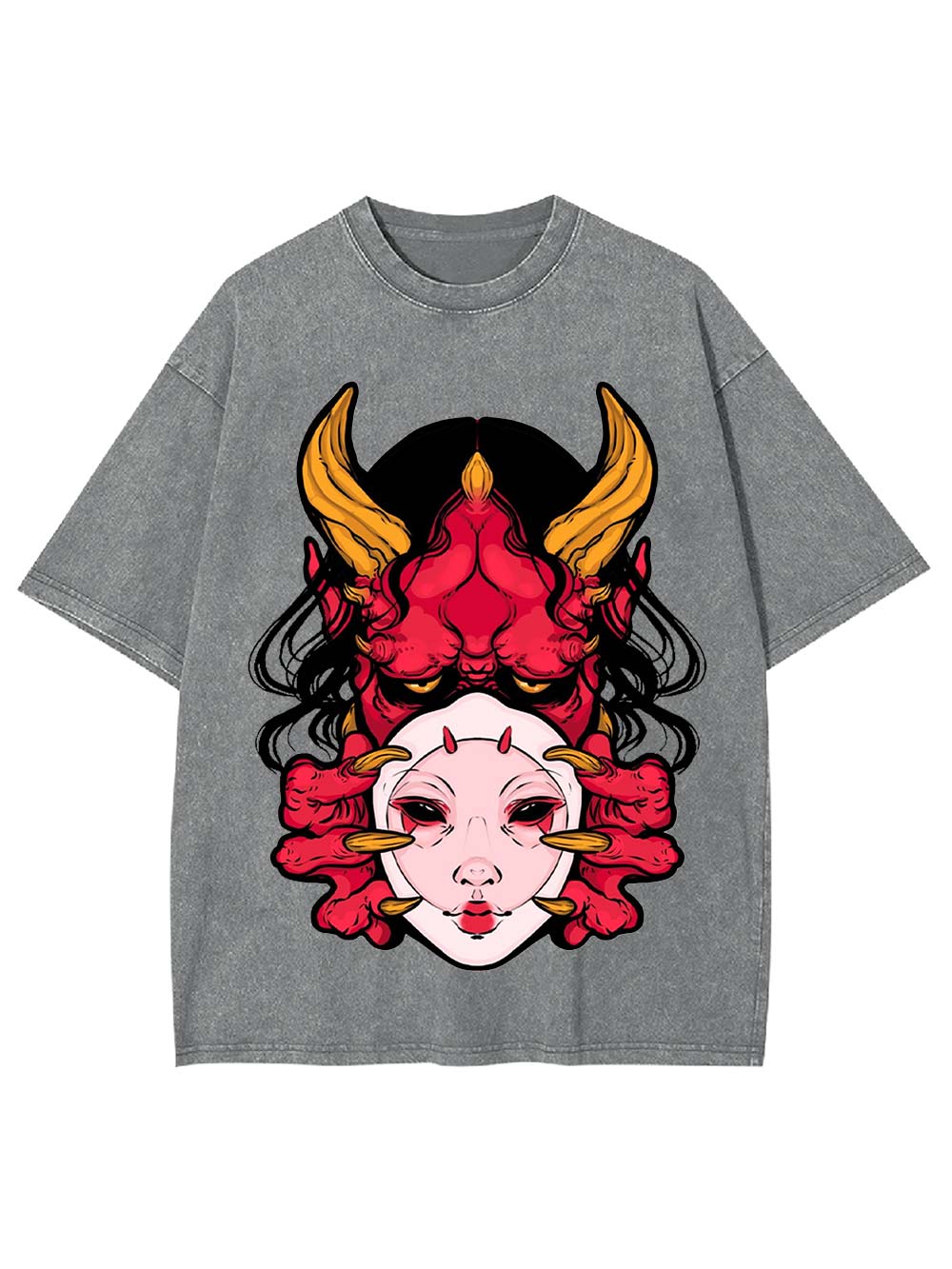 Duality of Demons Washed Tshirt
