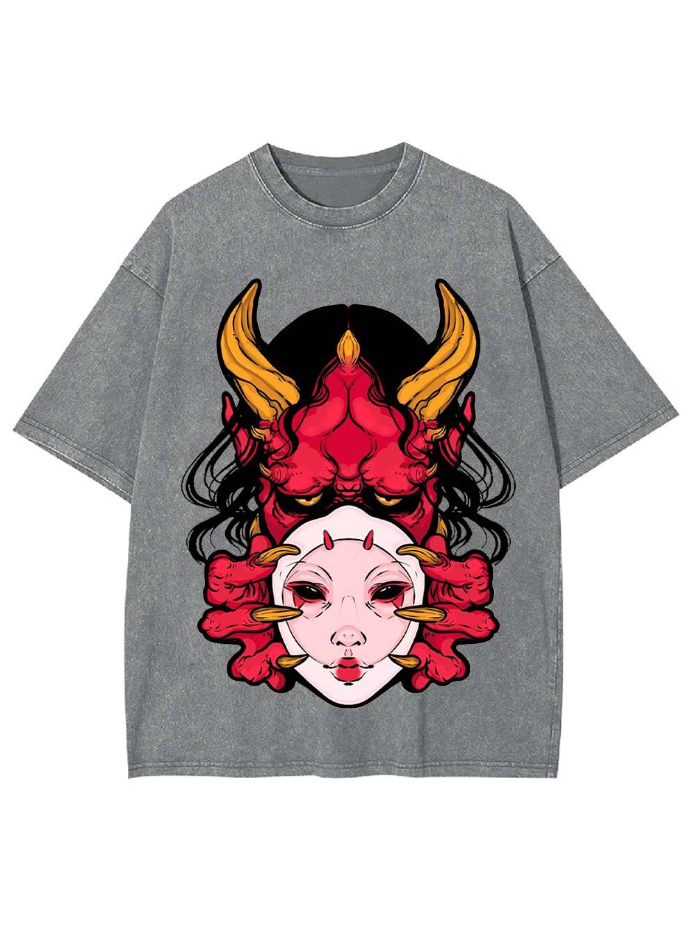 Duality of Demons Washed Tshirt