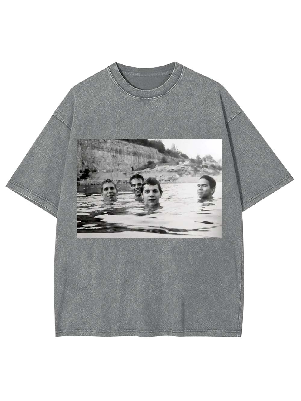 Floating in Time Washed Tshirt