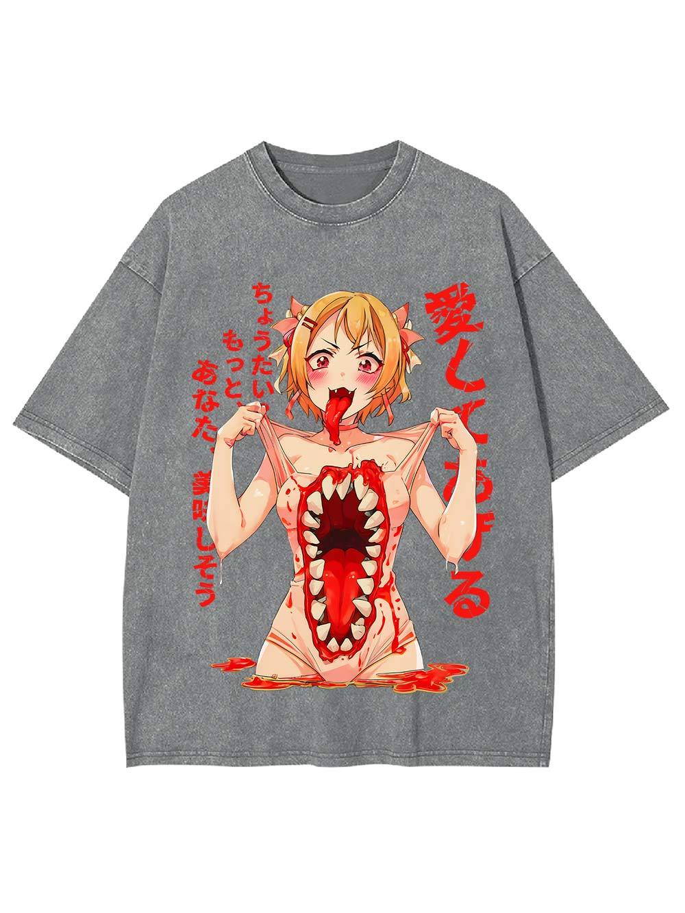 Love Devours All Washed Tshirt