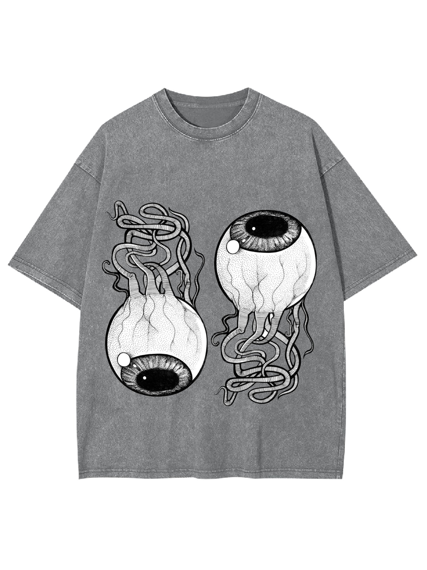 Entangled Gaze Washed Tshirt