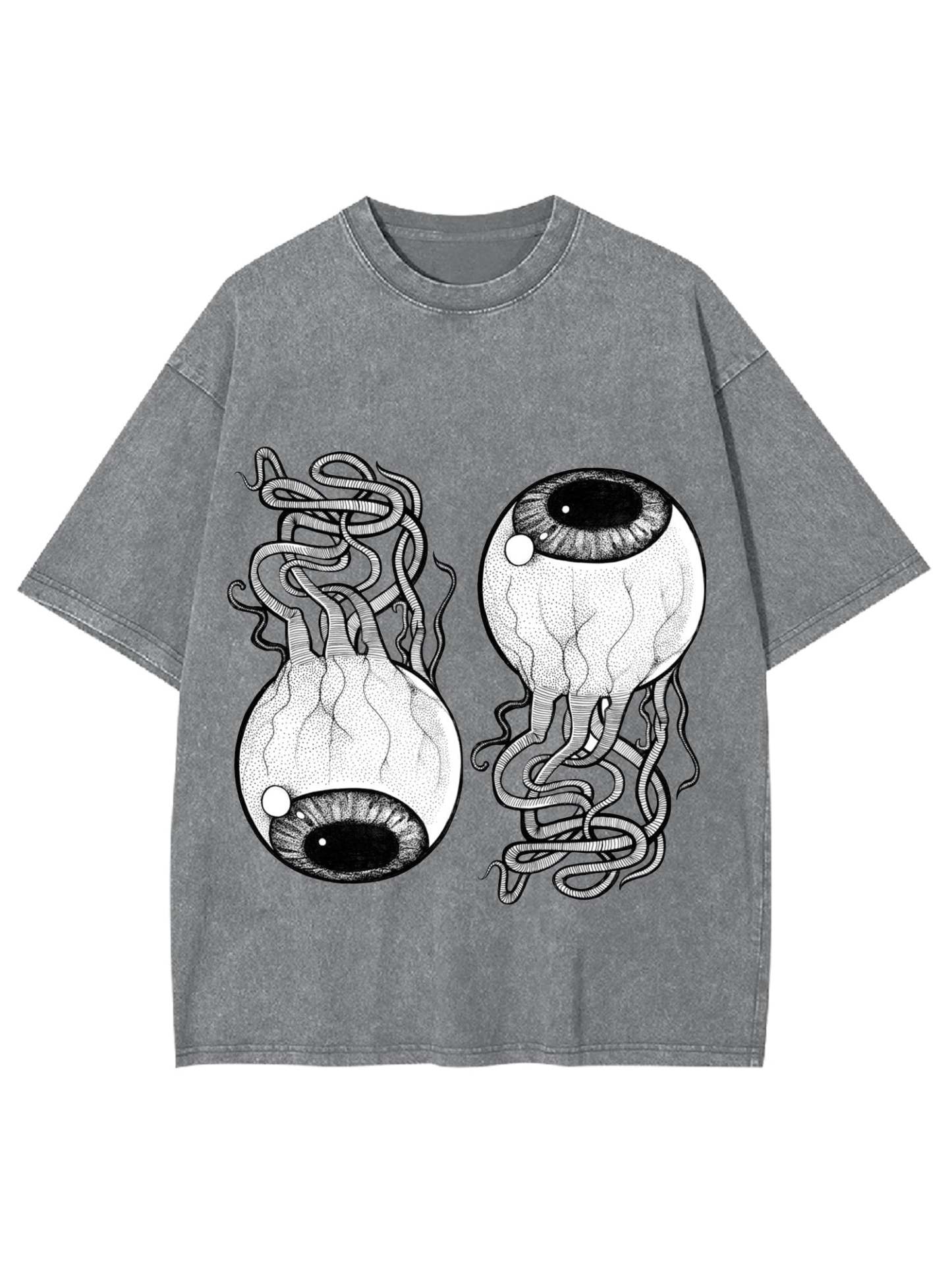 Entangled Gaze Washed Tshirt