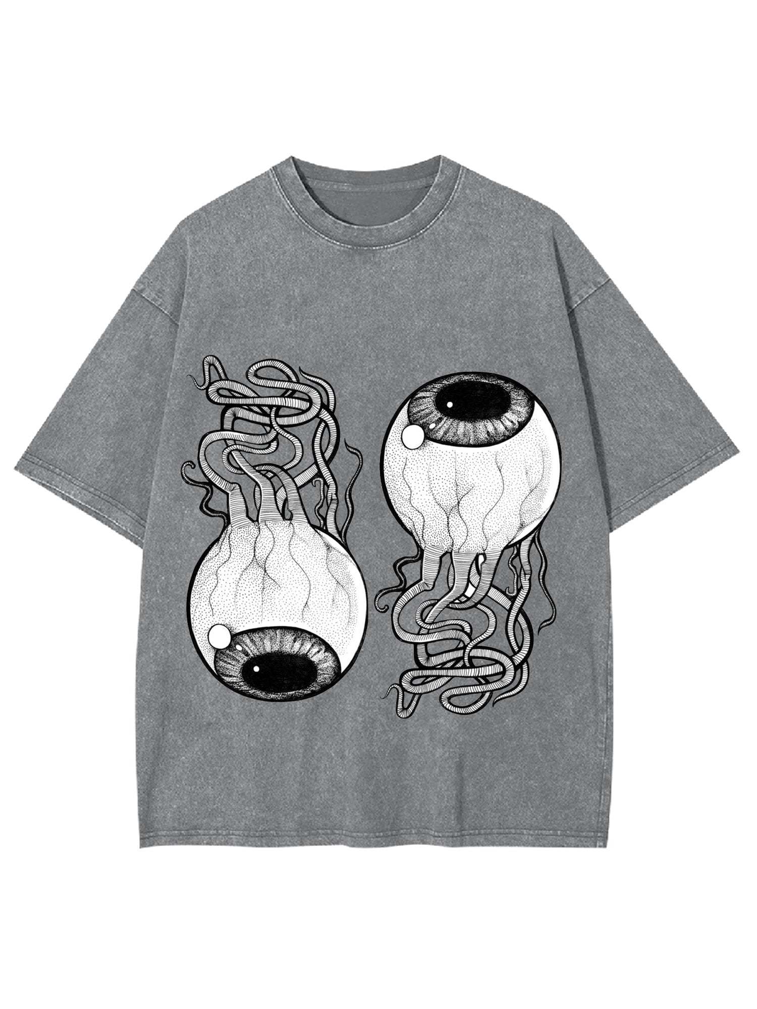 Entangled Gaze Washed Tshirt
