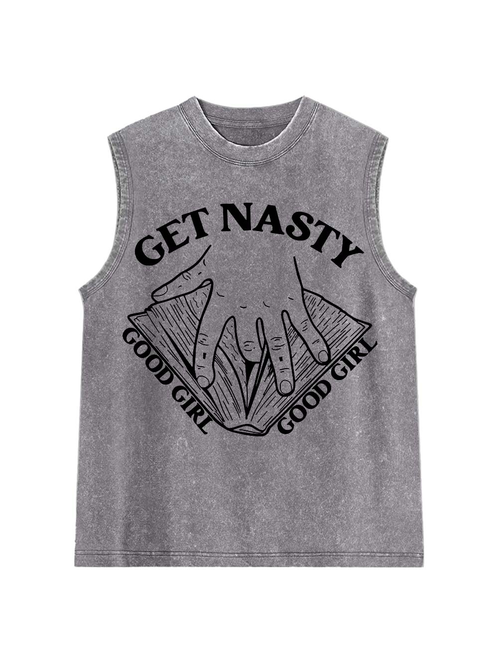 Get Nasty Good Girl Washed Tank Top