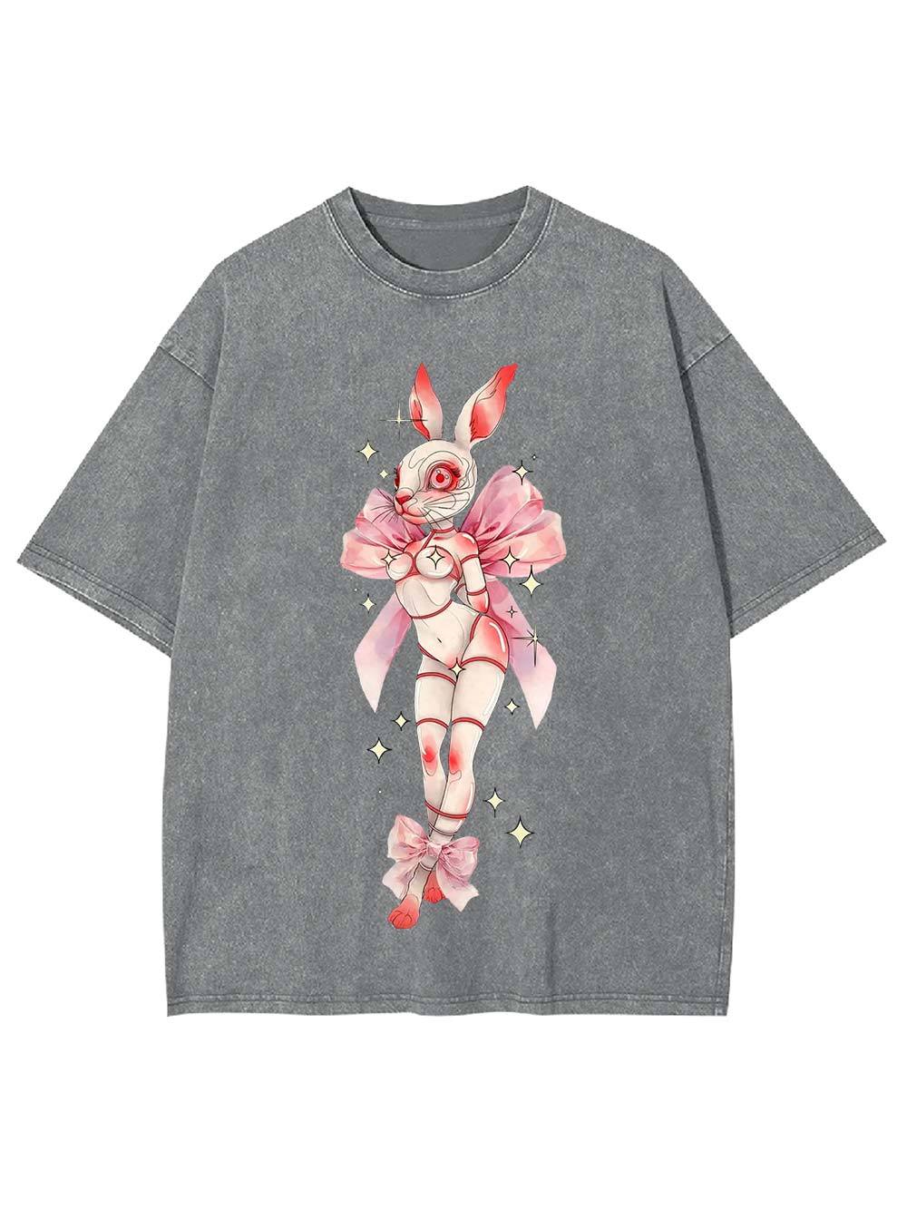 Enchanted Bunny Doll Washed Tshirt