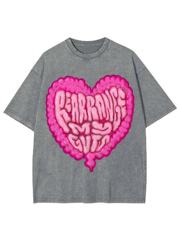 Rearrange My Guts Washed Tshirt