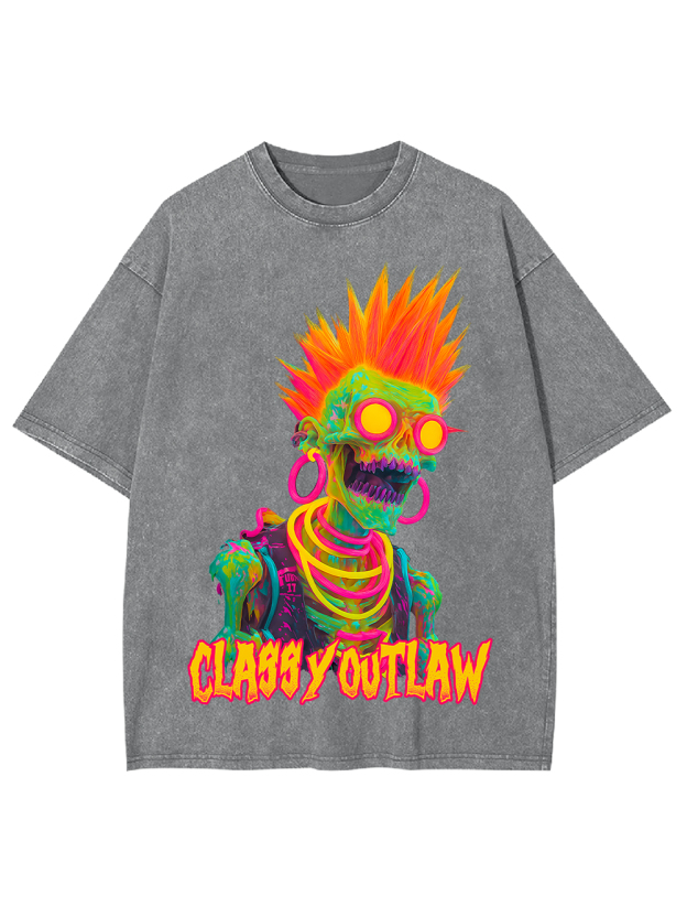 Classy Outlaw Washed Tshirt
