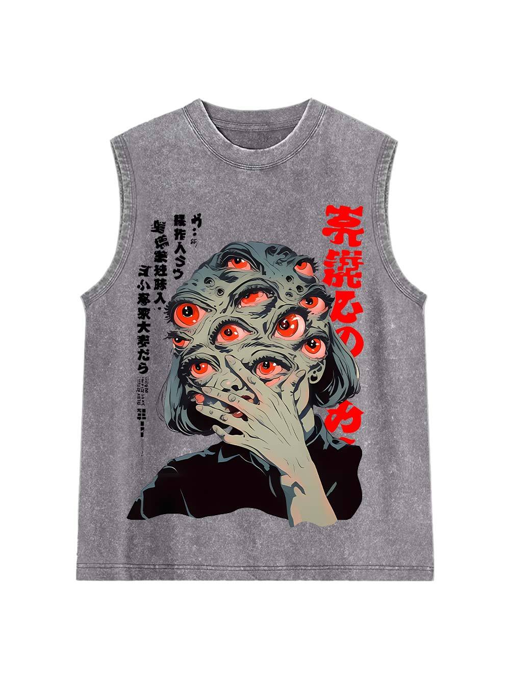 Eye Of The Storm Washed Tank Top