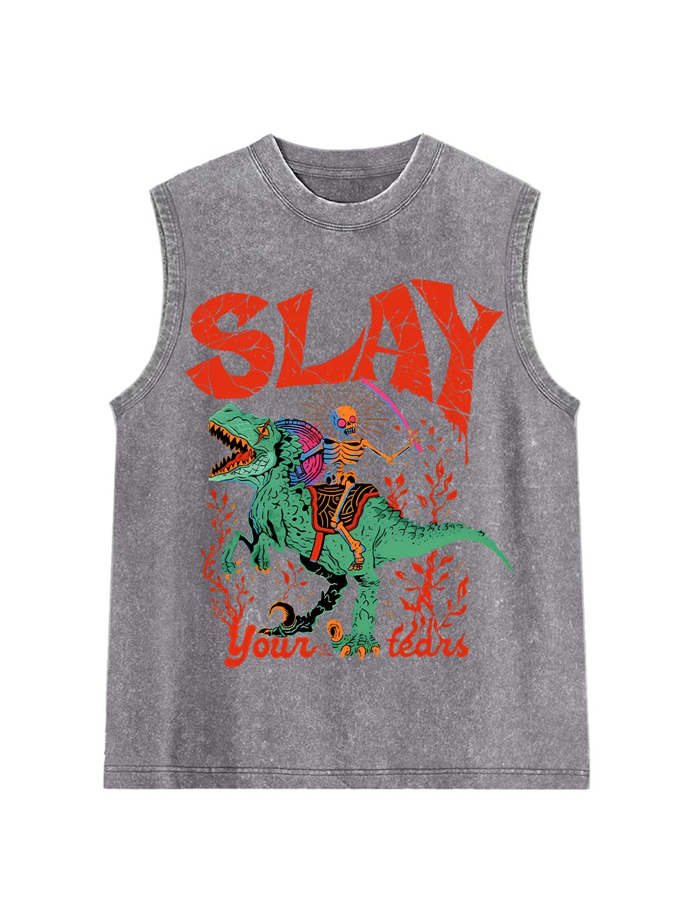 Slay Washed Tank Top