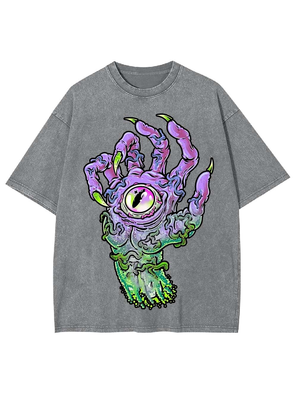EYE OF THE CURSED HAND WASHED TSHIRT