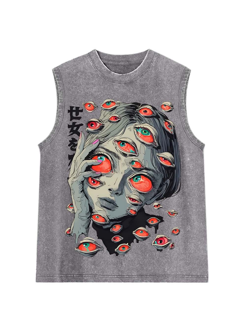 Eyes Of The Unseen Washed Tank Top