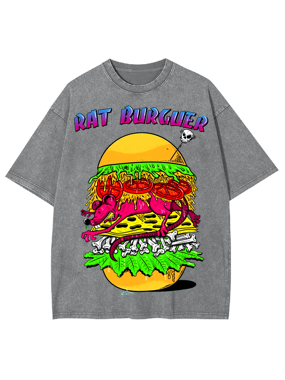 Rat Burger Washed Tshirt