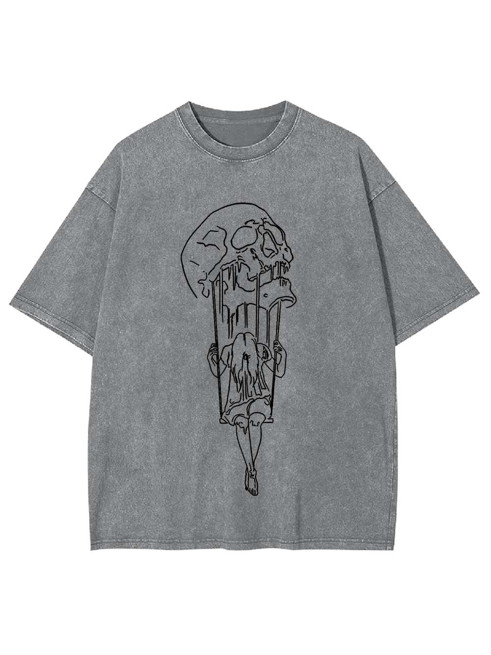 The Swing of Death Washed Tshirt