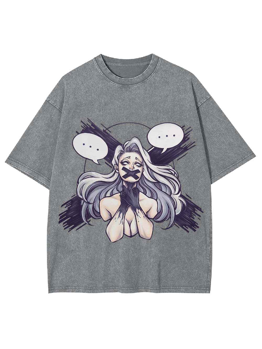 Silenced Emotions Washed Tshirt