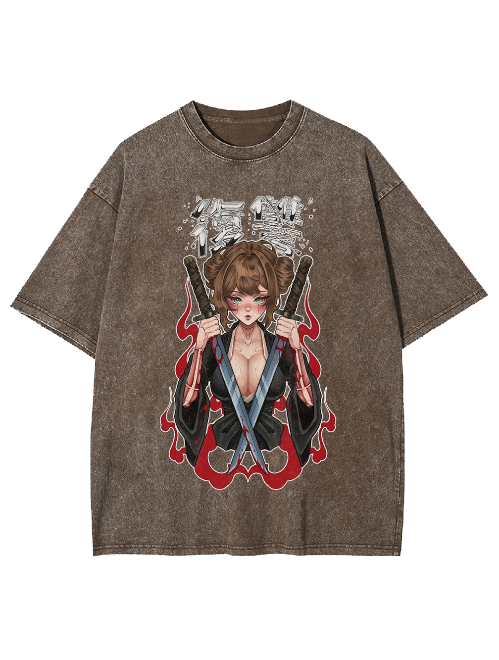 SAMURAI REVENGE WASHED TSHIRT