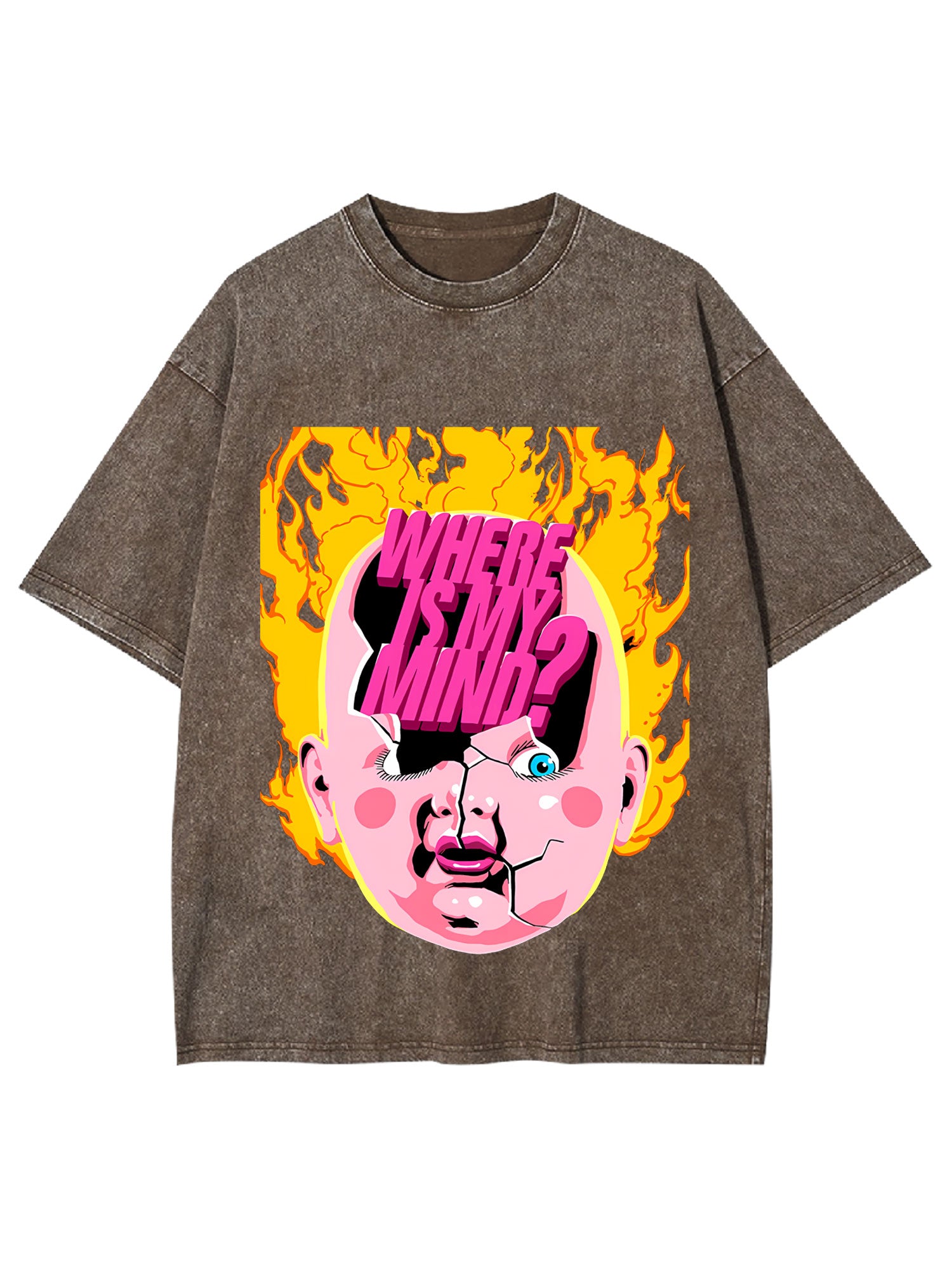 Where Is My Mind? Washed Tshirt
