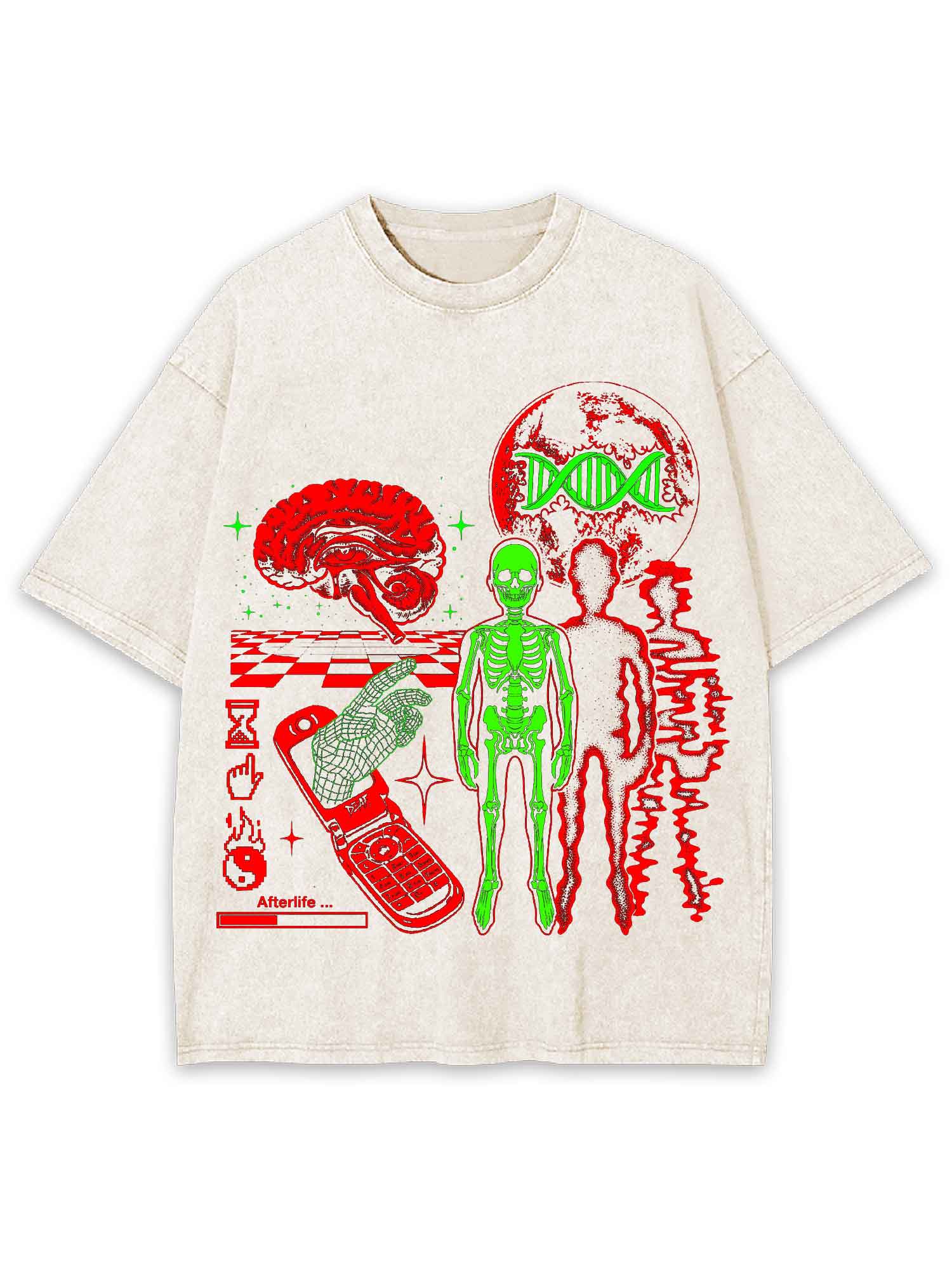 Digital Body Washed Tshirt