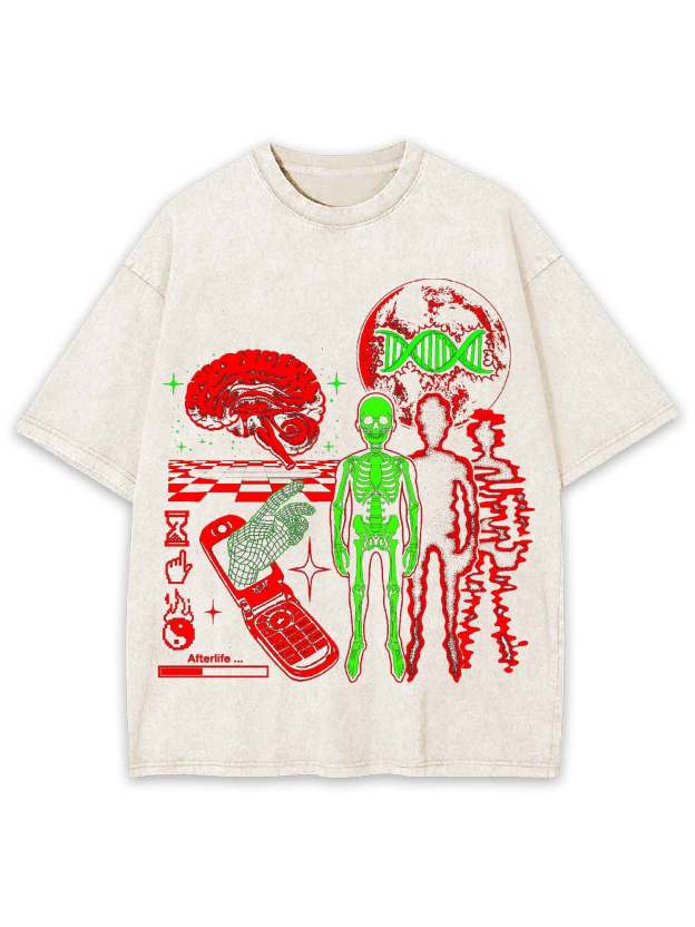 Digital Body Washed Tshirt