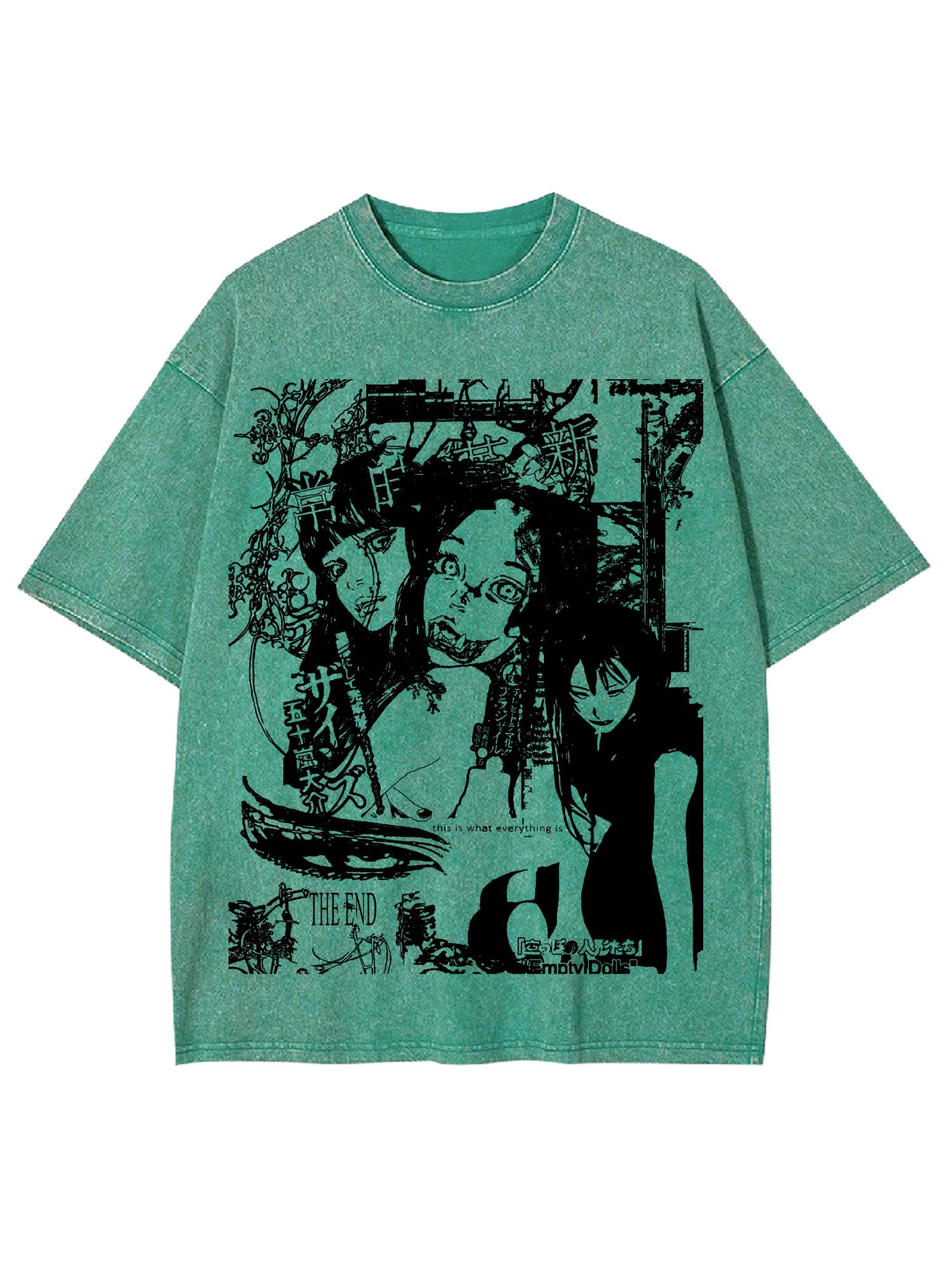 FRAGMENTS OF THE VOID WASHED TSHIRT