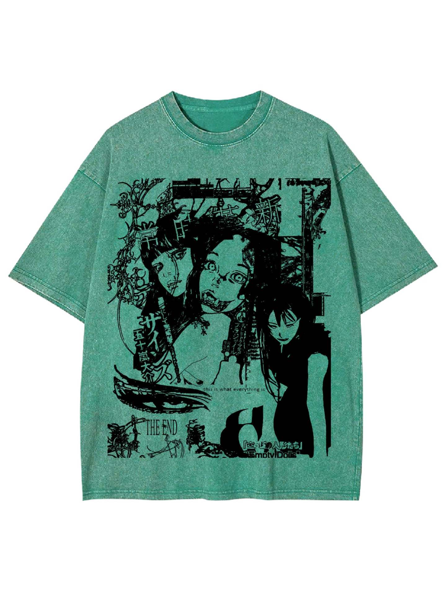 FRAGMENTS OF THE VOID WASHED TSHIRT