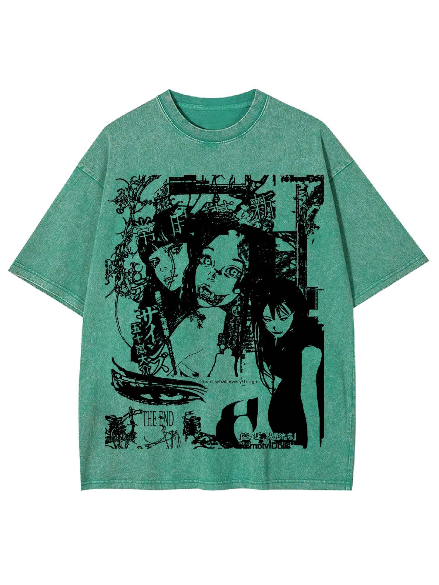 FRAGMENTS OF THE VOID WASHED TSHIRT