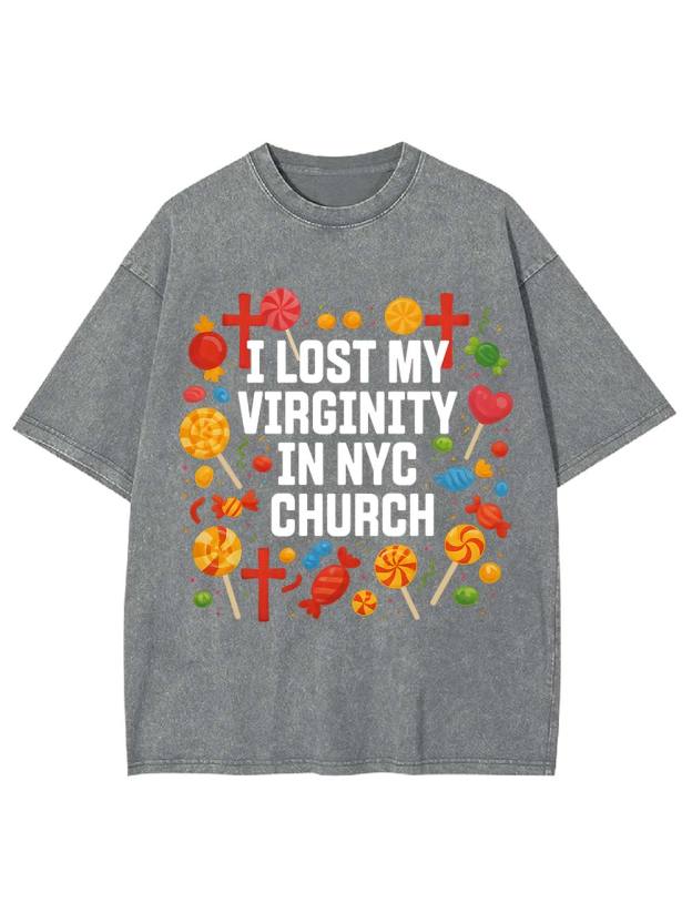 Confessions in NYC Washed Tshirt
