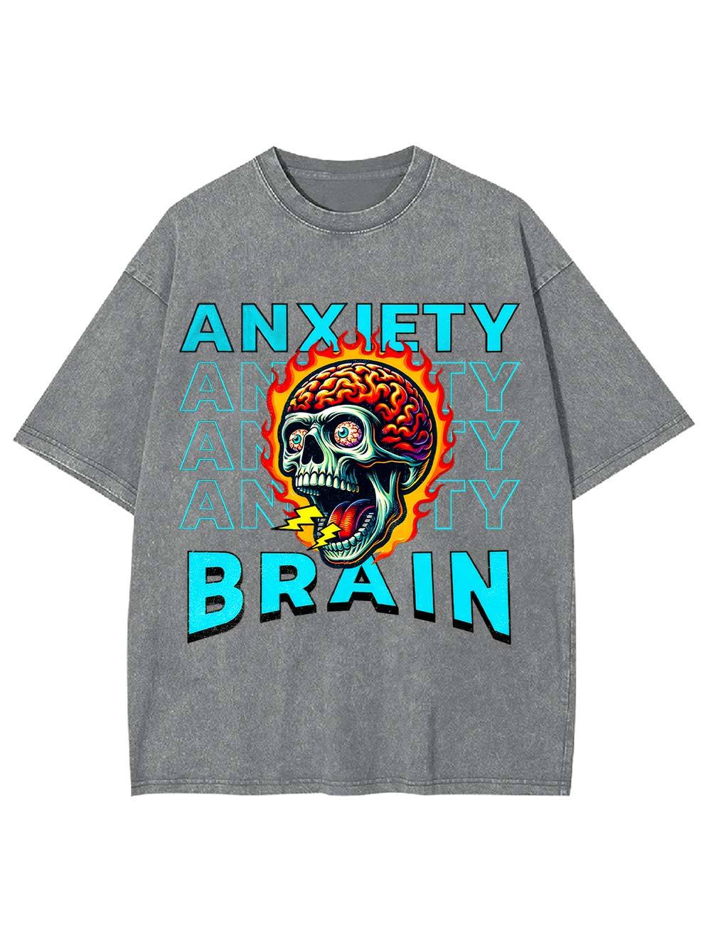Anxiety Brain Washed Tshirt
