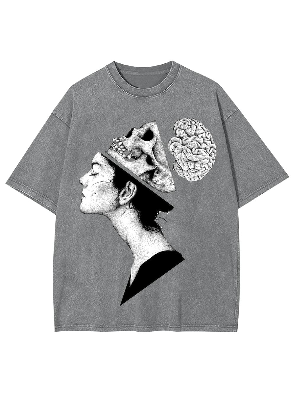 Thoughts Exposed Washed Tshirt