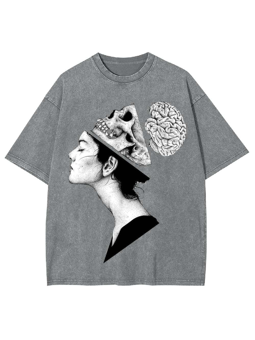 Thoughts Exposed Washed Tshirt