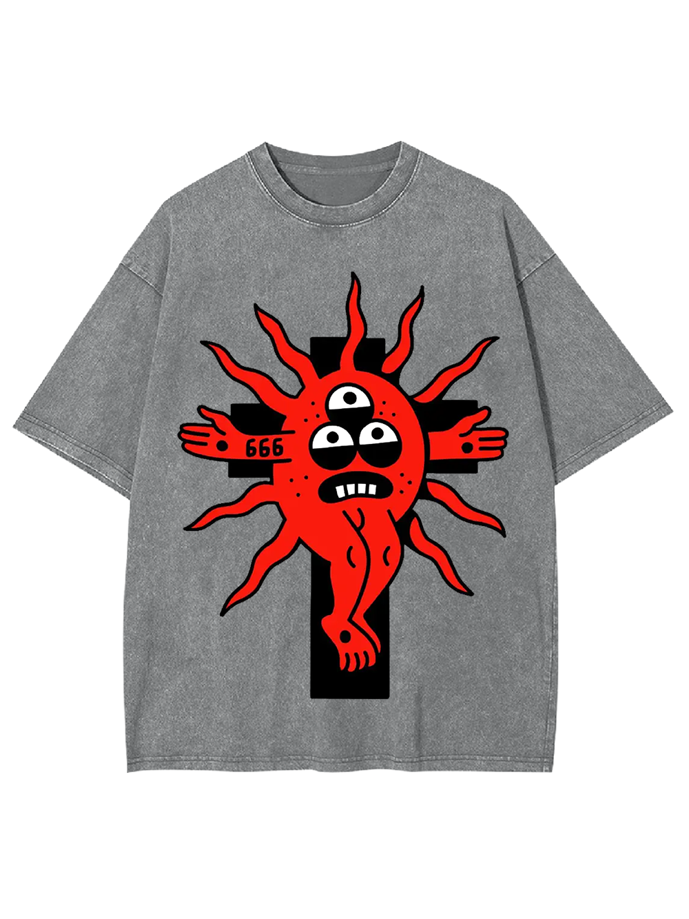 Twisted Trinity Washed Tshirt