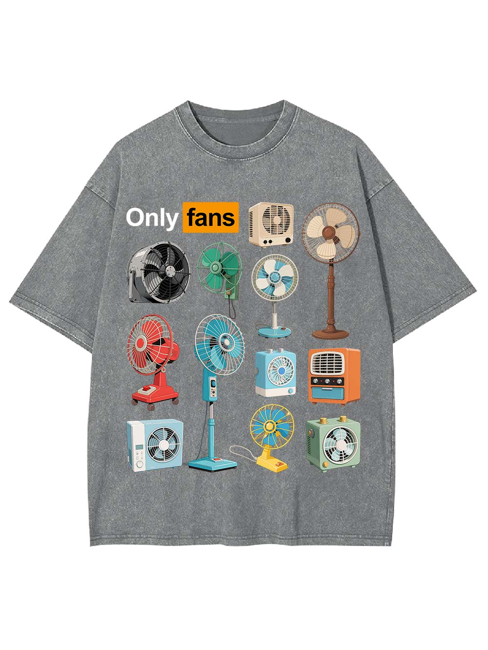 Only Fans Washed Tshirt