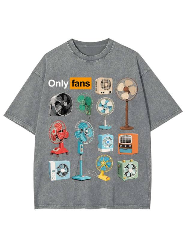 Only Fans Washed Tshirt