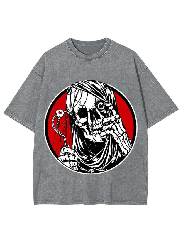 THE EYE OF DEATH WASHED TSHIRT