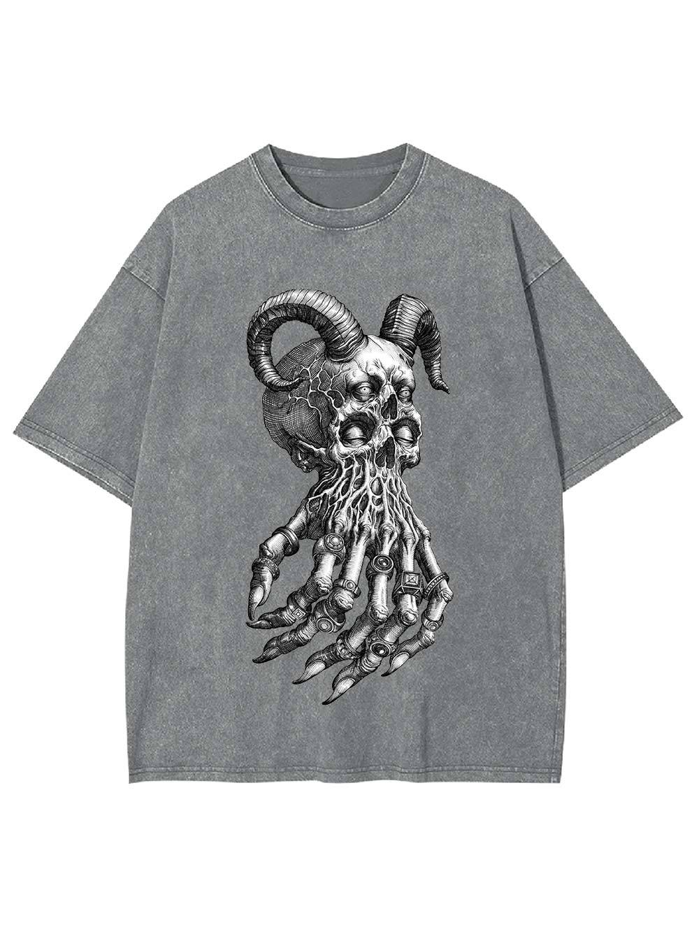 Infernal Grasp Washed Tshirt