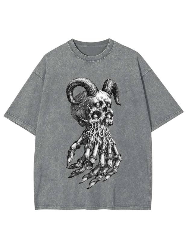 Infernal Grasp Washed Tshirt