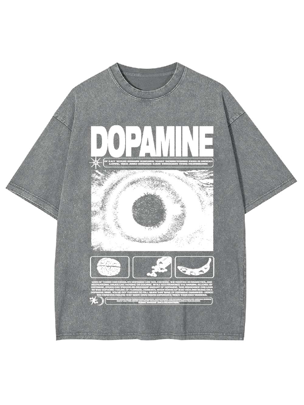 Dopamine Rush Washed Tshirt